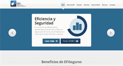 Desktop Screenshot of efiseguros.com
