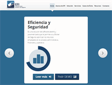 Tablet Screenshot of efiseguros.com